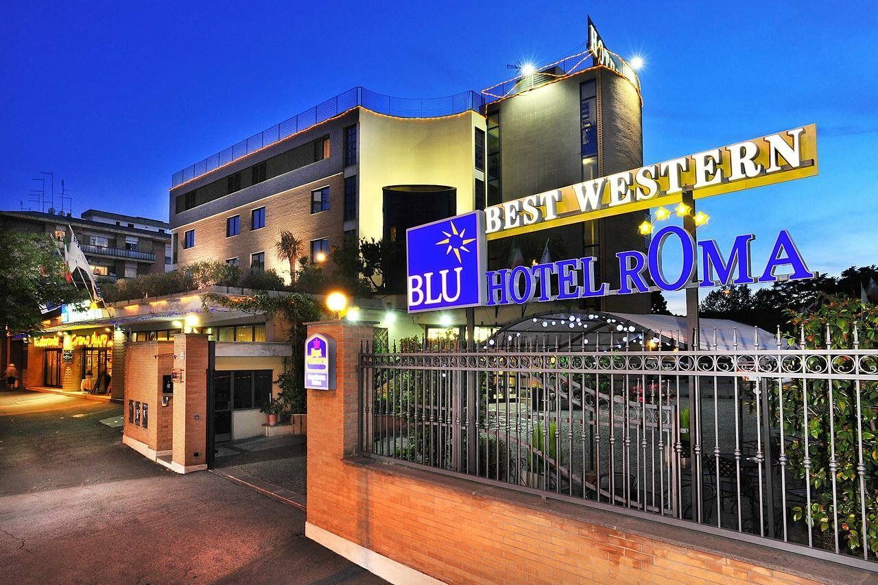 Best Western Blu Hotel Roma Kültér fotó